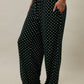 Libby Mid Rise Wide Leg Polka Dot Pants