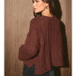 Cable Yarn Sweater