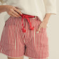 Staten Drawstring Waist Stripe Shorts