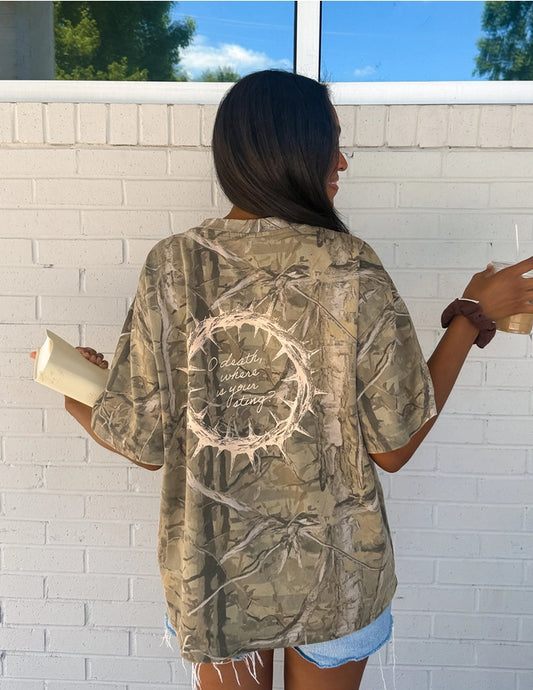 The Sacrifice Camo Heavyweight Tee