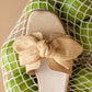 The Ginny | Natural Textured Bow Slide