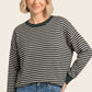 Counter Loose Fit Striped Sweater