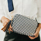 Woven Willow Camera Crossbody Bag