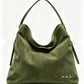 Evie Suede Hobo Shoulder Bag