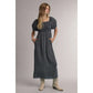 Camila Square Neck Maxi Polka Dot Dress