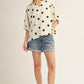 Agusta Polka Dot Satin Top Polka Dot Satin Top