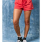 Embo "USA" Flag Embo Mid Rise Sweatshorts