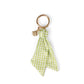 Floral Satin Keychain