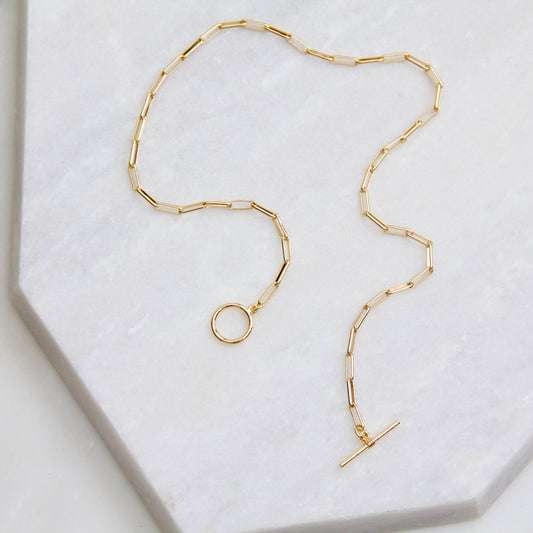 Paperclip Choker Necklace