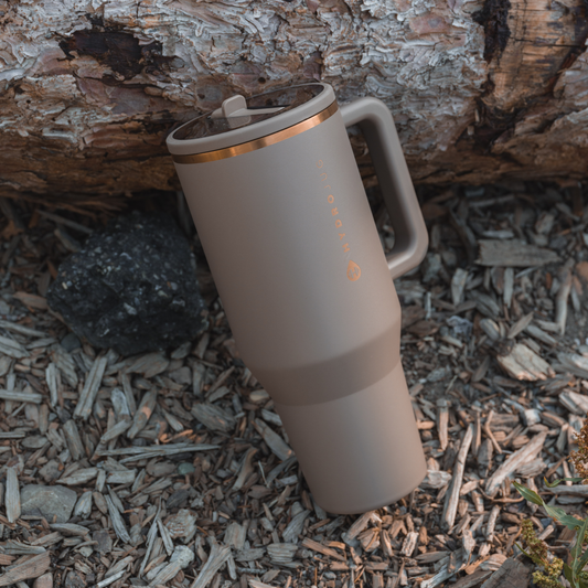 Clay HydroJug 40 oz Traveler Tumbler