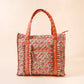 The Everyday Quilted Tote Bag–Everbloom Dusty Rose