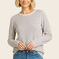 Mt. Olive Basic Pinstriped Sweater