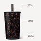 Mocha Tortoise HydroJug 14 oz Everyday Tumbler