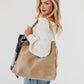 Evie Suede Hobo Shoulder Bag