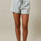 Broadcast Mid Rise Stripe Shorts