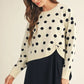 Apex Polka Dot Sweater