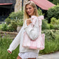 Ballet Pink Bow Jelly Tote Bag (Medium) by Case-Mate