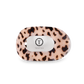 Round Flat Hair Clip | Medium | Blonde Tortoise