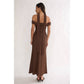 Simplicity Scarf Miro Polka Dot Maxi Dress