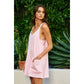 Sport Washed Sporty Mini Dress W Built in Romper Lining
