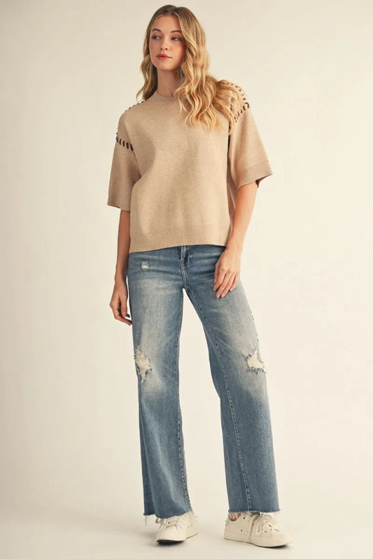 Hudson Drop Shoulder Sweater