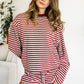 Marlowe Long Sleeve Top Classic Striped Long Sleeve Top