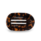 Round Flat Hair Clip | Small | Tortoise