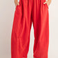 Free Mineral Wash Wide Leg Pants