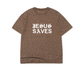 Jesus Saves Leopard Unisex Tee