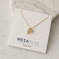 Tiny Pave CZ Heart Necklace