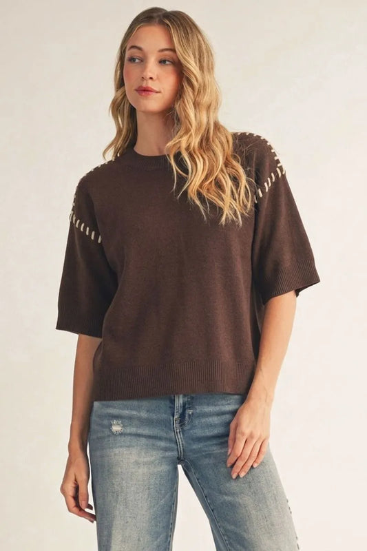Hudson Drop Shoulder Sweater
