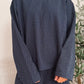 Writer Navy Blue Polka Dot Loungewear Long Sleeve Top