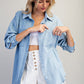 Huntington Contrast Striped Button Down Shirt
