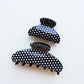 BLACK & WHITE POLKA DOT CLAW