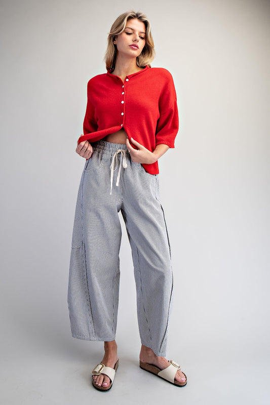 Battle Striped Relaxed Fit Pants