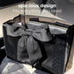 Midnight Black Bow Jelly Tote Bag (Classic) by Case-Mate