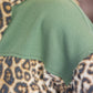 Animal Print Color block Grommet Detail Sherpa Top