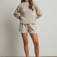 Rolled Hem Lightweight Sweater