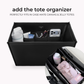 Midnight Black Bow Jelly Tote Bag (Classic) by Case-Mate