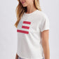 Harrison Flag Patchwork Knit Top