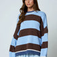 Prestige Oversized Striped Crew Neck