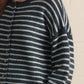 Forks Button Down Long Sleeve Sweater