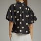 Klamath Polka Dot Tie Front Blouse