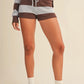 Shepherd Striped Sweater Shorts