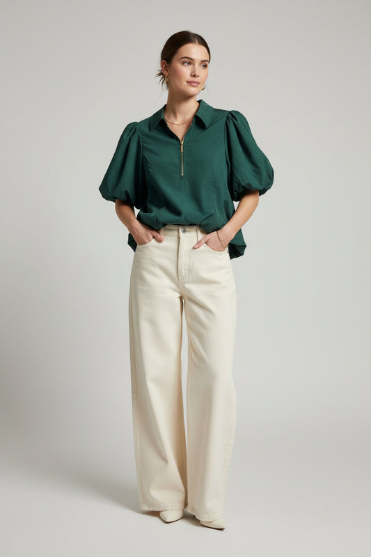 Claire Bubble Blouse