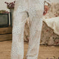 Macon Pants Multi Floral Patchwork Quilted Lounge Pants
