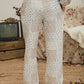 Macon Pants Multi Floral Patchwork Quilted Lounge Pants