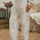 Macon Pants Multi Floral Patchwork Quilted Lounge Pants