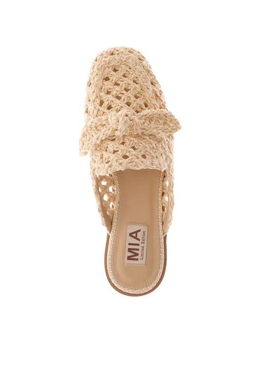 Layce Natural Mules by MIA