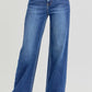 Alex High Rise Wide Leg Slanted Pocket Jeans by Risen